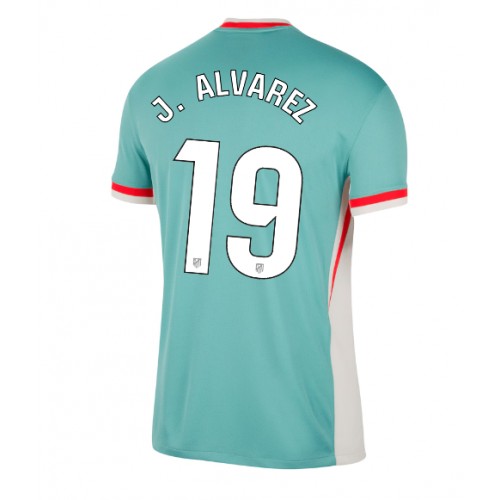 Dres Atletico Madrid Julian Alvarez #19 Gostujuci 2024-25 Kratak Rukav